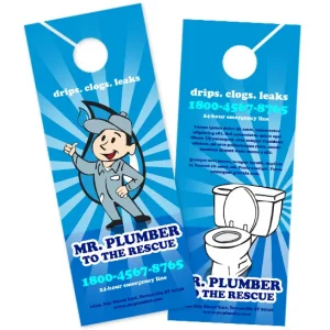 4" x 12" Door Hangers