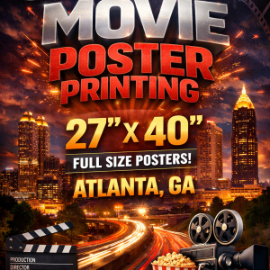 movie poster printing atlanta